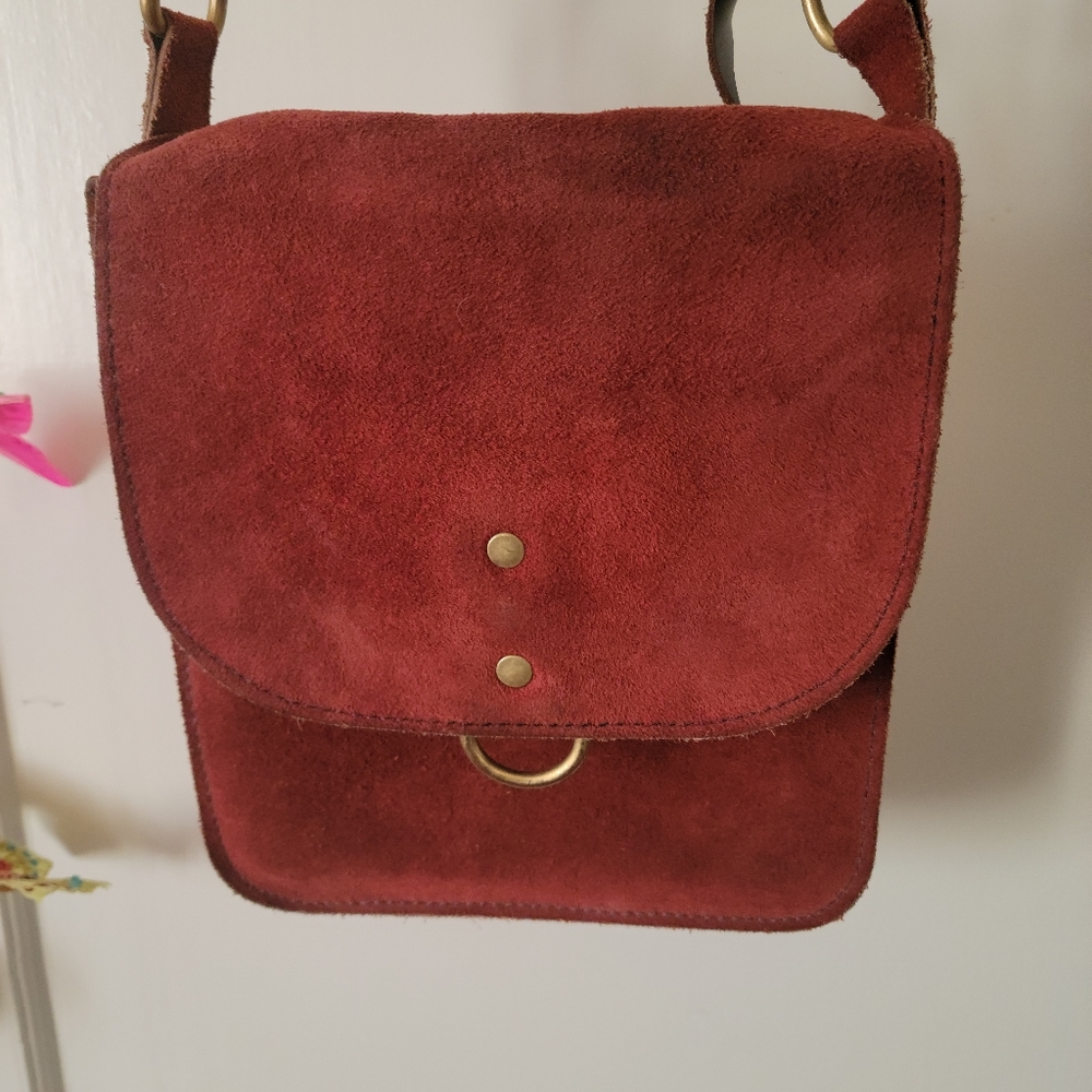 BOHO All LEATHER MESSENGER BAG